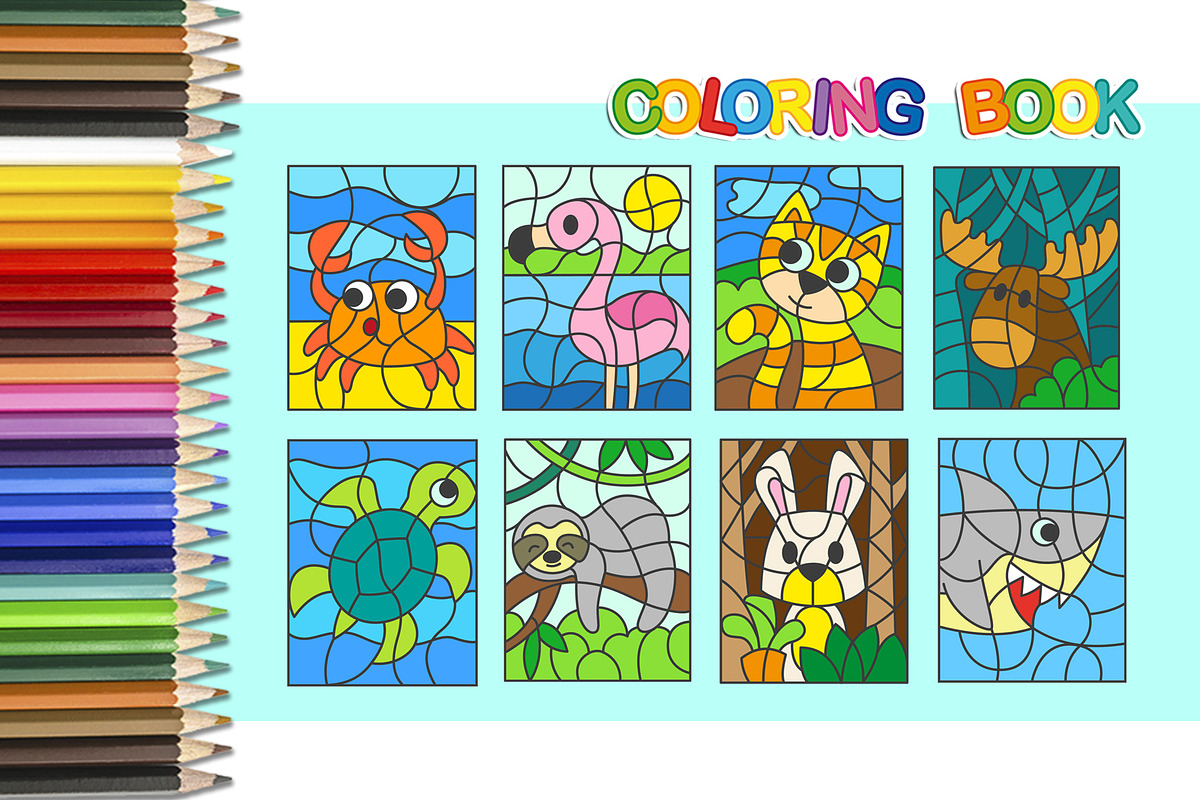 Color by Numbers. Animals #2, an Animal Illustration by Nataliia Toporovska (Photo 2 of 3)