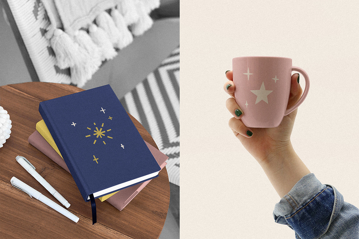 84 Stars Illustrations, a Decorative Illustration by CuteDreamyDesign (Photo 3 of 6)