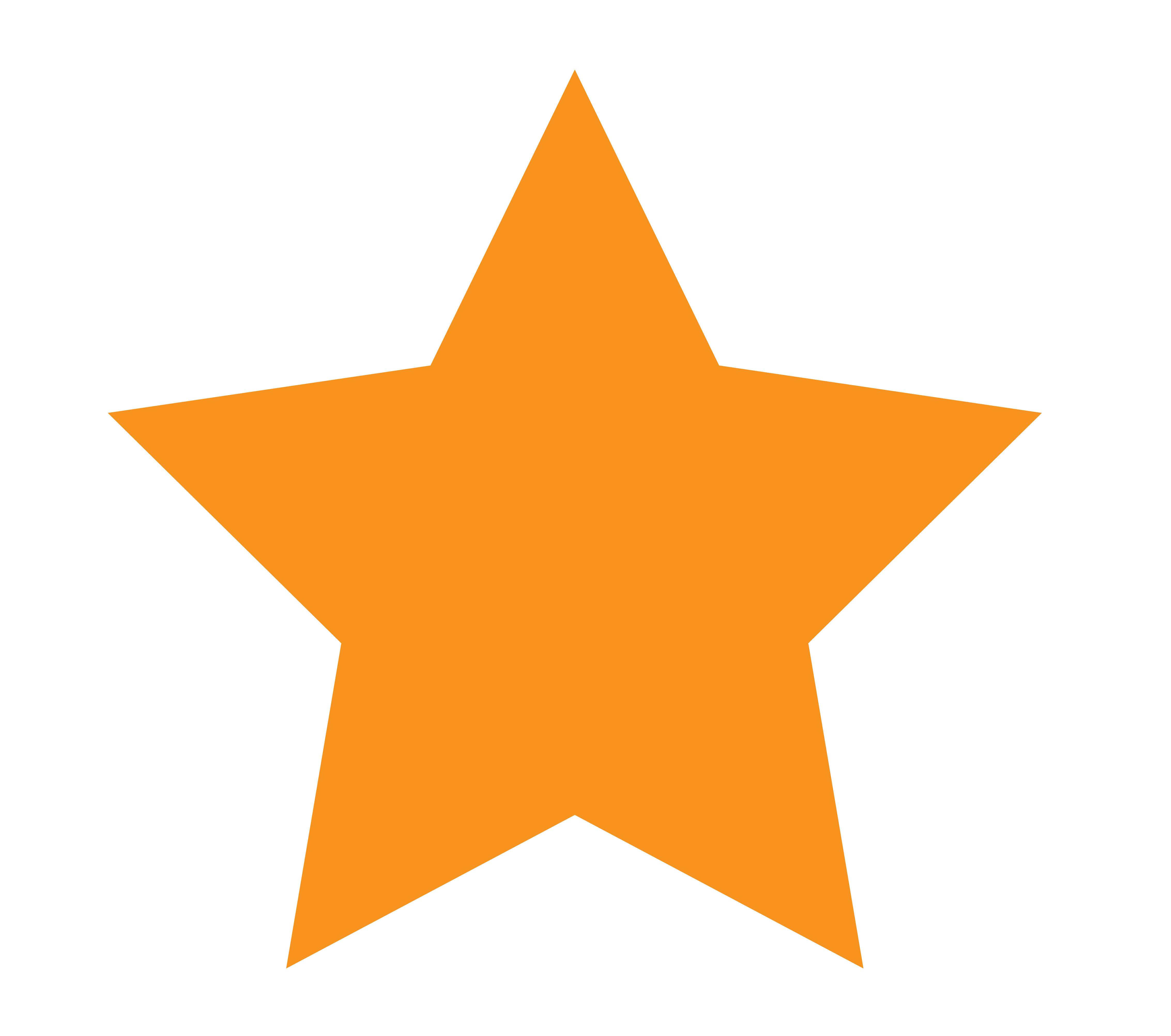 Star icon orange color vector, an Icon by TeaGraphicDesign