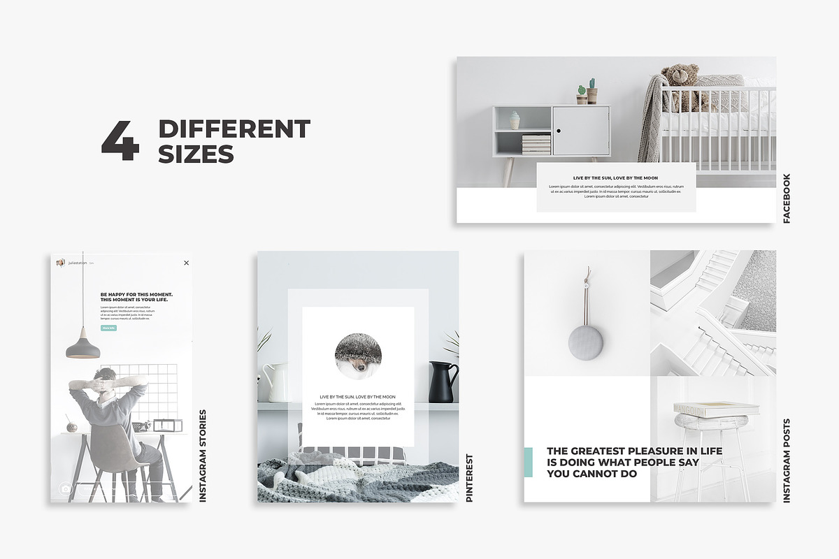 Taya Social Media Pack, a Social Media Template by SlideStation (Photo 2 of 9)