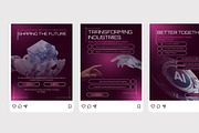 AI Blockchain - Instagram Post, a Social Media Template by Izdihaar_Studio (Thumbnail 2 of 4)