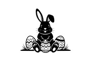Happy Easter Bunny Vector Bundle, an Illustration by jahid234 (Thumbnail 17 of 51)
