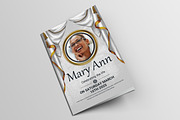 Funeral Program Template, a Brochure Template by AfzaalGraphics (Thumbnail 2 of 6)