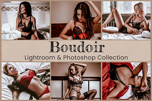 Boudoir Lightroom Photoshop ACR LUTs, a Preset Add-On by 3Motional