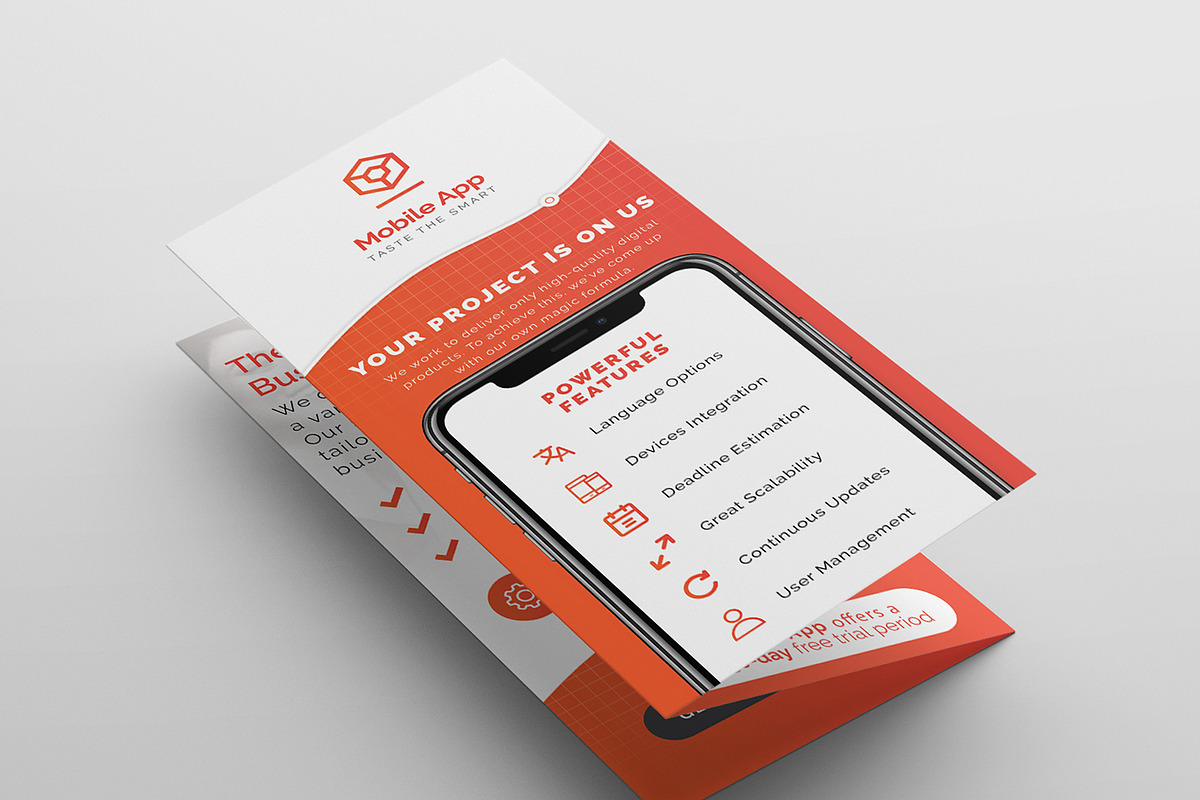 Mobile App Templates Pack v2, a Brochure Template by BrandPacks (Photo 13 of 14)