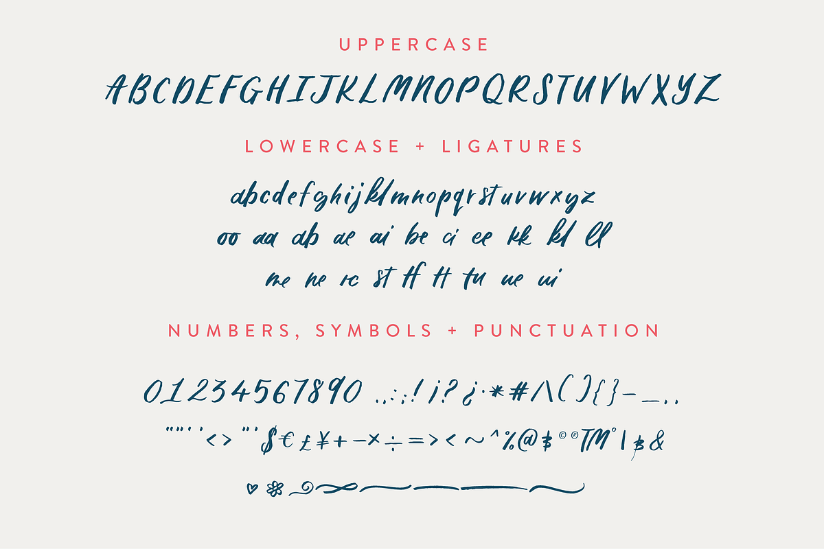 Lekker Handwritten Font preview 4