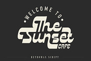 Retromax | Reverse Contrast Script, a Script Font by Debut Studio (Thumbnail 14 of 18)