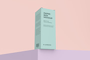 Paper Box Mockup - 8 views, a Packaging Mockup by Illusiongraphic (Thumbnail 7 of 21)