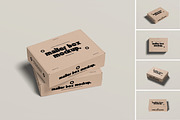 Mailer Box Mockup, a Packaging Mockup by graphicsecond (Thumbnail 1 of 6)