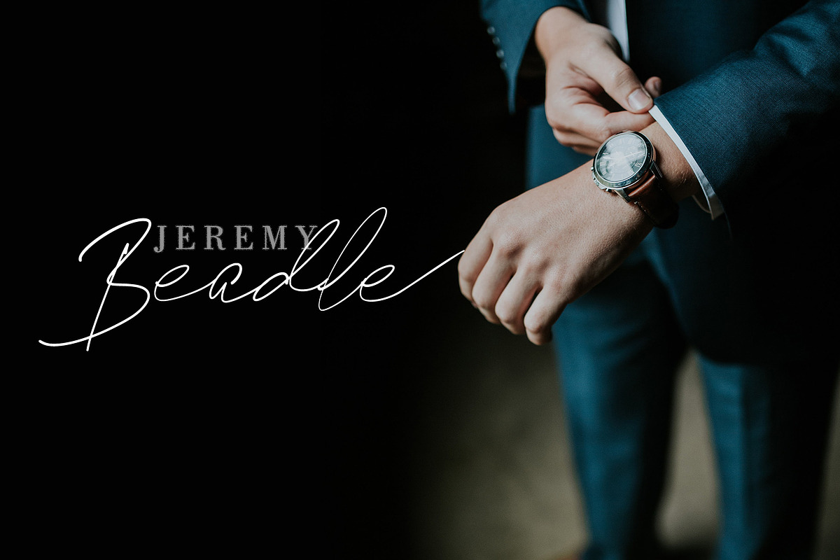 Strasbourg | Modern Signature Font preview 3