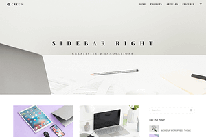 Creed Agency Portfolio HTML Template