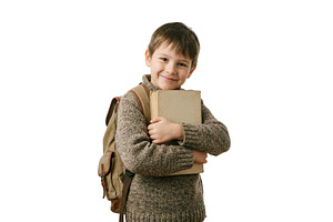 Boy With School Book, a School & Education Photo by CREATIVEDEF