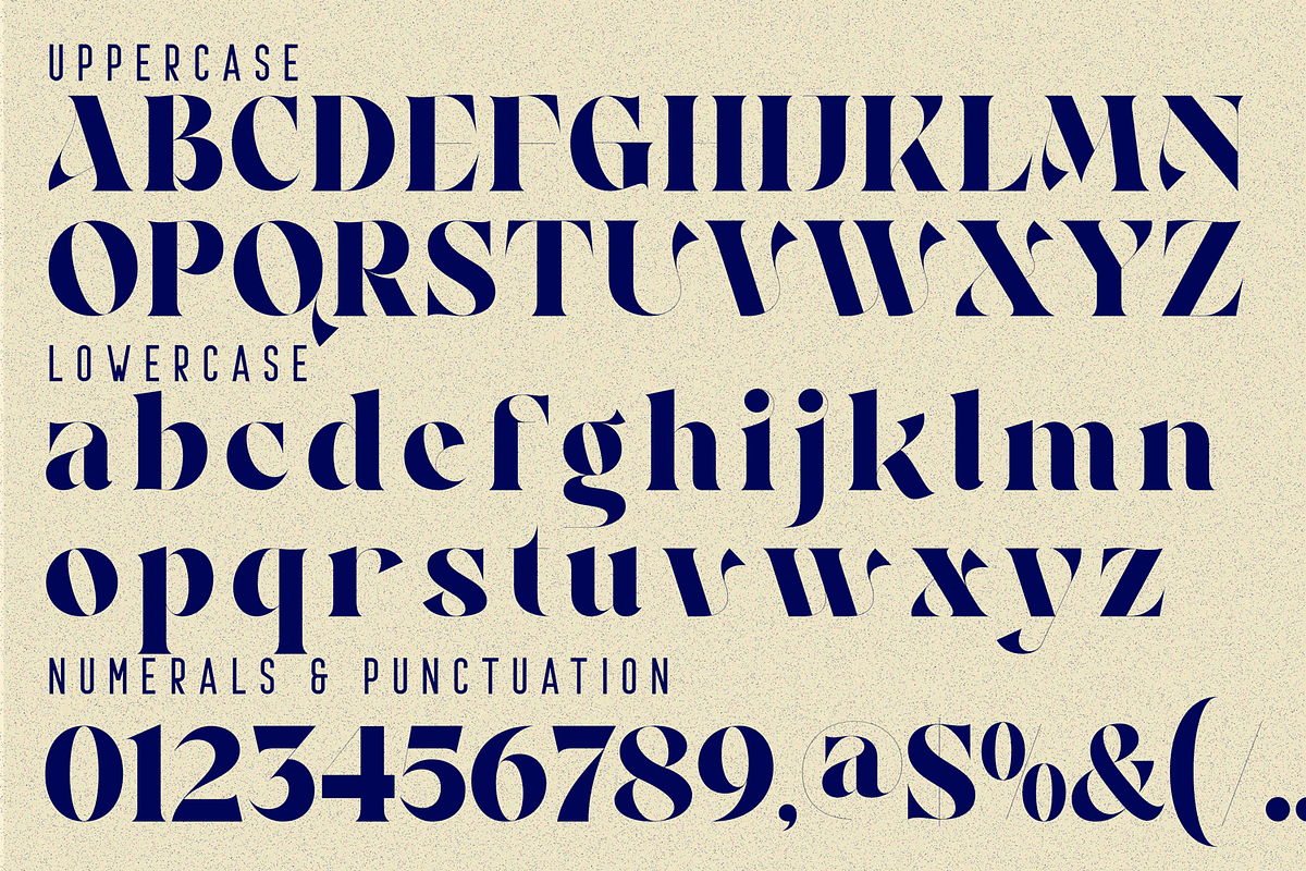 Shoreline Skeletons - ligatures Font, a Serif Font by 177Studio (Photo 7 of 8)