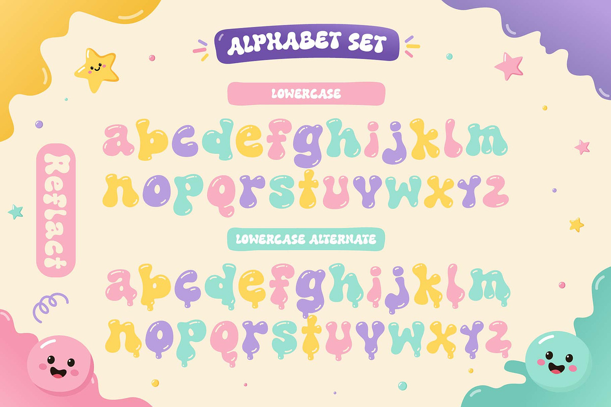 Gooey Smile Font, a Handwritten Font by KengGraphic (Photo 11 of 13)