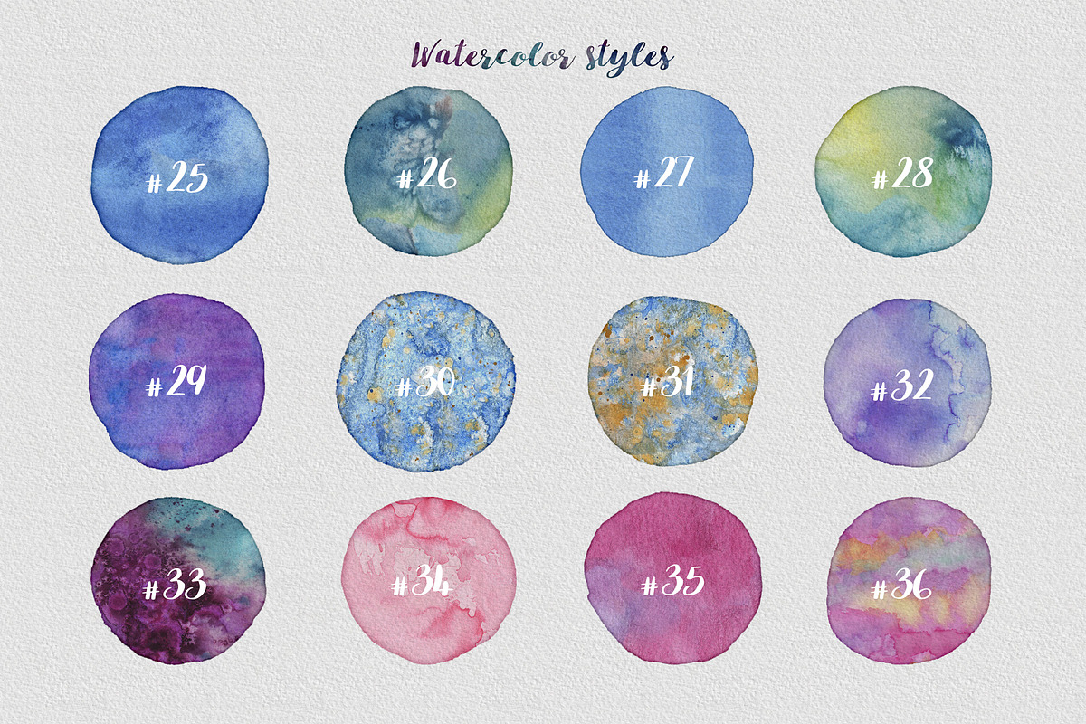Watercolor Layer Effects Photoshop, a Layer Style Add-On by Sophico (Photo 5 of 9)