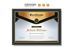 524. Modern Certificate Template