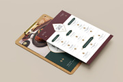 Gandhara Sanctuary - Restaurant Menu, a Print Template by Fannan Studio (Thumbnail 3 of 3)