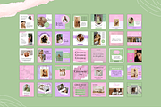 340 Social Media Post Template Canva, a Templates & Theme by TemplateCastleStore (Thumbnail 2 of 10)