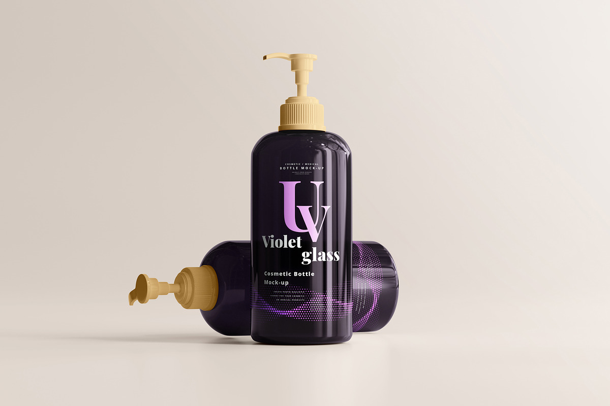 220+ Violet Glass Mock-up Bundle, a Cups & Container Mockup by pmvch (Photo 45 of 199)
