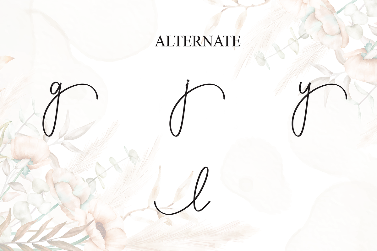 Lucky | Script Font, a Handwritten Font by Scratchones (Photo 8 of 9)