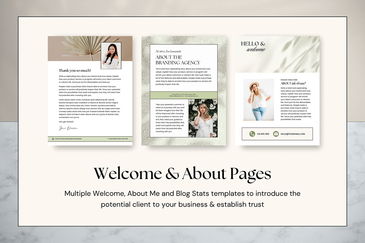 Pricing Guide Templates for Canva, a Brochure Template by Fallon Gerst (Photo 8 of 21)