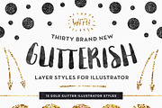AI Gold Foil Kit Essentials + Bonus!, a Layer Style Add-On by Pink Coffie (Thumbnail 4 of 9)