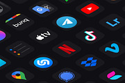 Nocturnal Icon Pack for iOS, a Graphic by Design Essentials (Thumbnail 5 of 6)