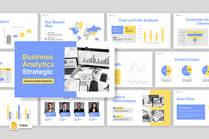 Business Analytics Google Slides, a Presentation Template by Loin Studio