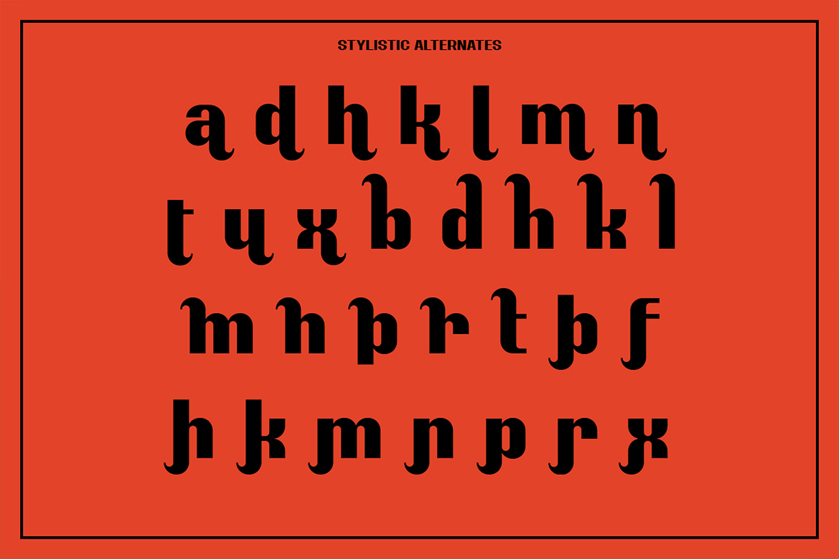 Quelback - Vintage Retro Fonts, a Sans Serif Font by Konstantine Studio (Photo 3 of 4)