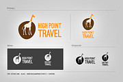 High Point Travel, a Branding & Logo Template by UPDRAFT  (Thumbnail 3 of 3)