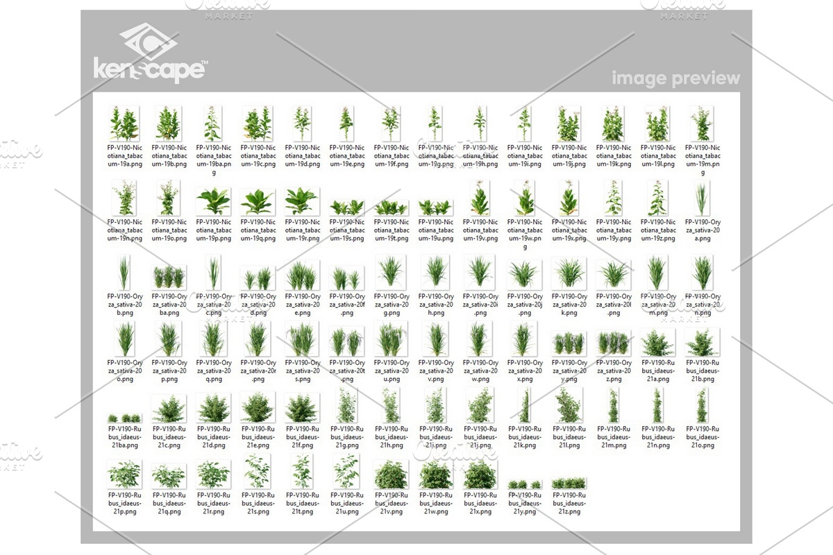 81 Farm Plants Photo Overlays, a Nature Photo by KenScape (Photo 3 of 3)