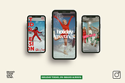XMAS STUDIO Canva Template, a Social Media Template by BYOTstudios (Thumbnail 7 of 12)
