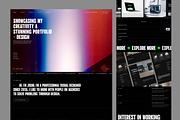 Jisoyee - Portfolio Landing Page, a Landing Page Template by SundayWorkTeam (Thumbnail 2 of 3)