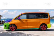 Van Mockup Set, an Advertising Mockup by Country4k (Thumbnail 3 of 5)