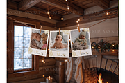 Cozy Holiday Hanging Cards Scene, a Product Mockup by MockupWizard (Thumbnail 3 of 3)