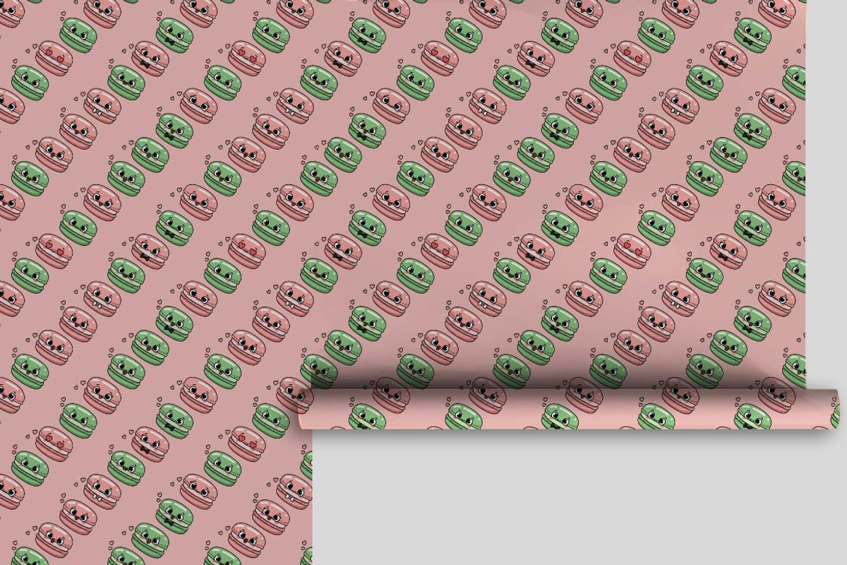 Kawaii Character Seamless Patterns, a Pattern Graphic by one-touch (Photo 15 of 17)