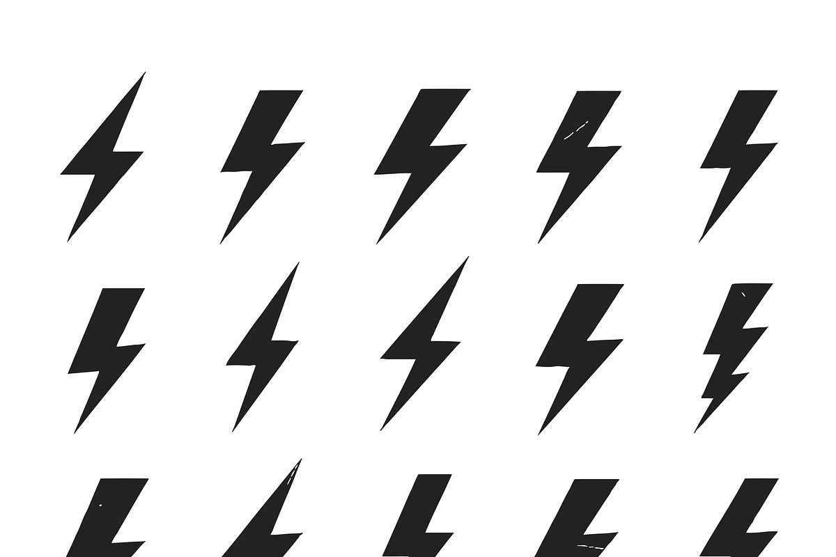 Dynamic Thunderbolt Patterns, a Texture Illustration by CarWrap design (Photo 4 of 4)
