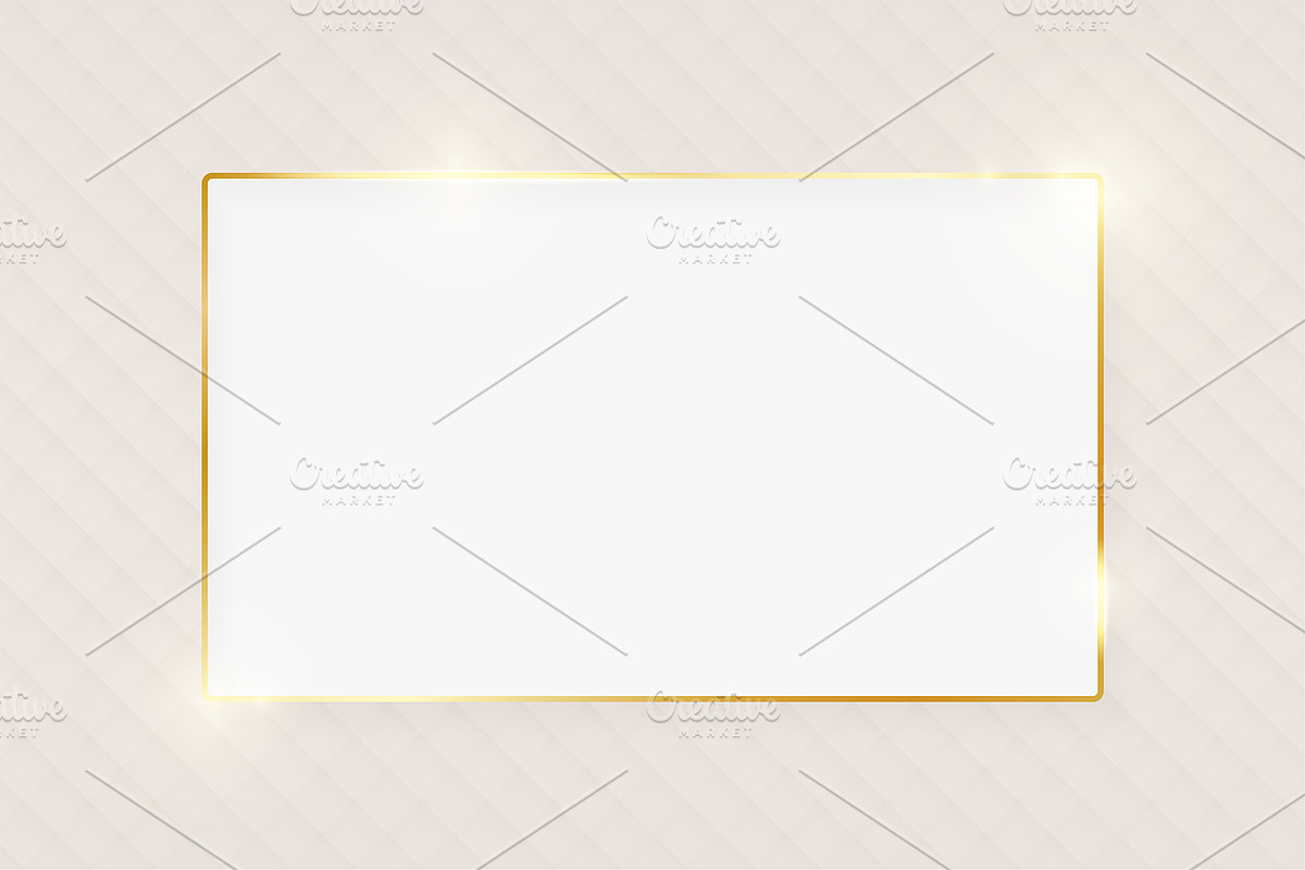 Gold glowing luxury greeting card, a Pattern Graphic by PhotoVector
