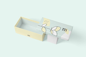 Long Rectangular Shoe Box Mockups