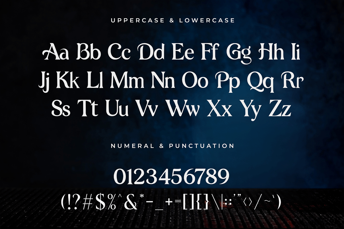 Elvoria – Modern Serif Font, a Serif Font by overlaytemplates (Photo 4 of 5)