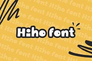 Hiho Display Font