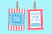 4th of July Watercolor Set, an Illustration by Brianna Perdue (Thumbnail 3 of 3)