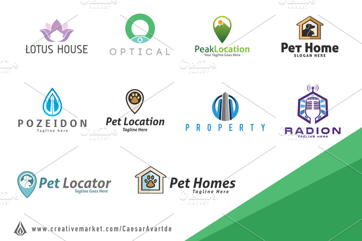 Logo Bundle (50 designs), a Branding & Logo Template by Avartde Creative (Photo 5 of 6)