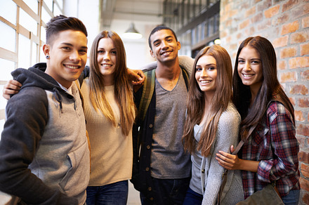Loving life on campus, a Photo by Peopleimages.com