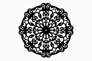 Elegant Mandala Silhouette Bundle, an Illustration by BIPLOB EXPERT (Thumbnail 13 of 21)