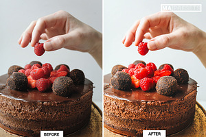 10 STYLED CAKE Lightroom Presets