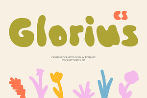 CS Glorius – Etchy Font, a Sans Serif Font by Craft Supply Co.