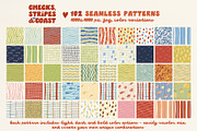 Coastal patterns Stripe Wave Retro, a Pattern Graphic by Yuliya Derbisheva (Thumbnail 13 of 13)