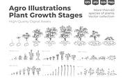 Plant Growth Stages, an Education Illustration by Ilia Design (Thumbnail 1 of 11)