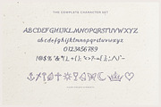 Unveiled Diary Decorative Font, a Handwritten Font by Graphic Spirit (Thumbnail 2 of 8)